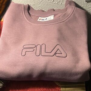 Fila Mauve Crewneck Sweatshirt